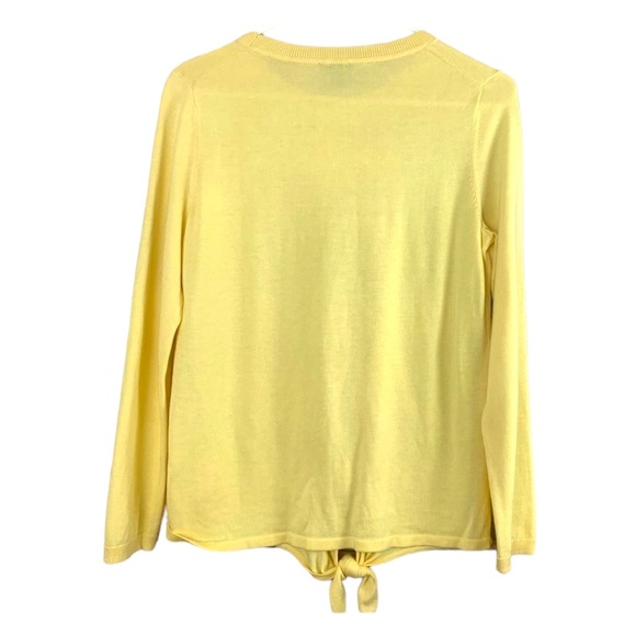 Women’s Sz PS Yellow Talbots Sweater NWT - Picture 3 of 4